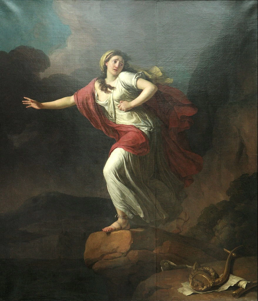 Saffo corre verso il mare - Musée des beaux, arts de Brest